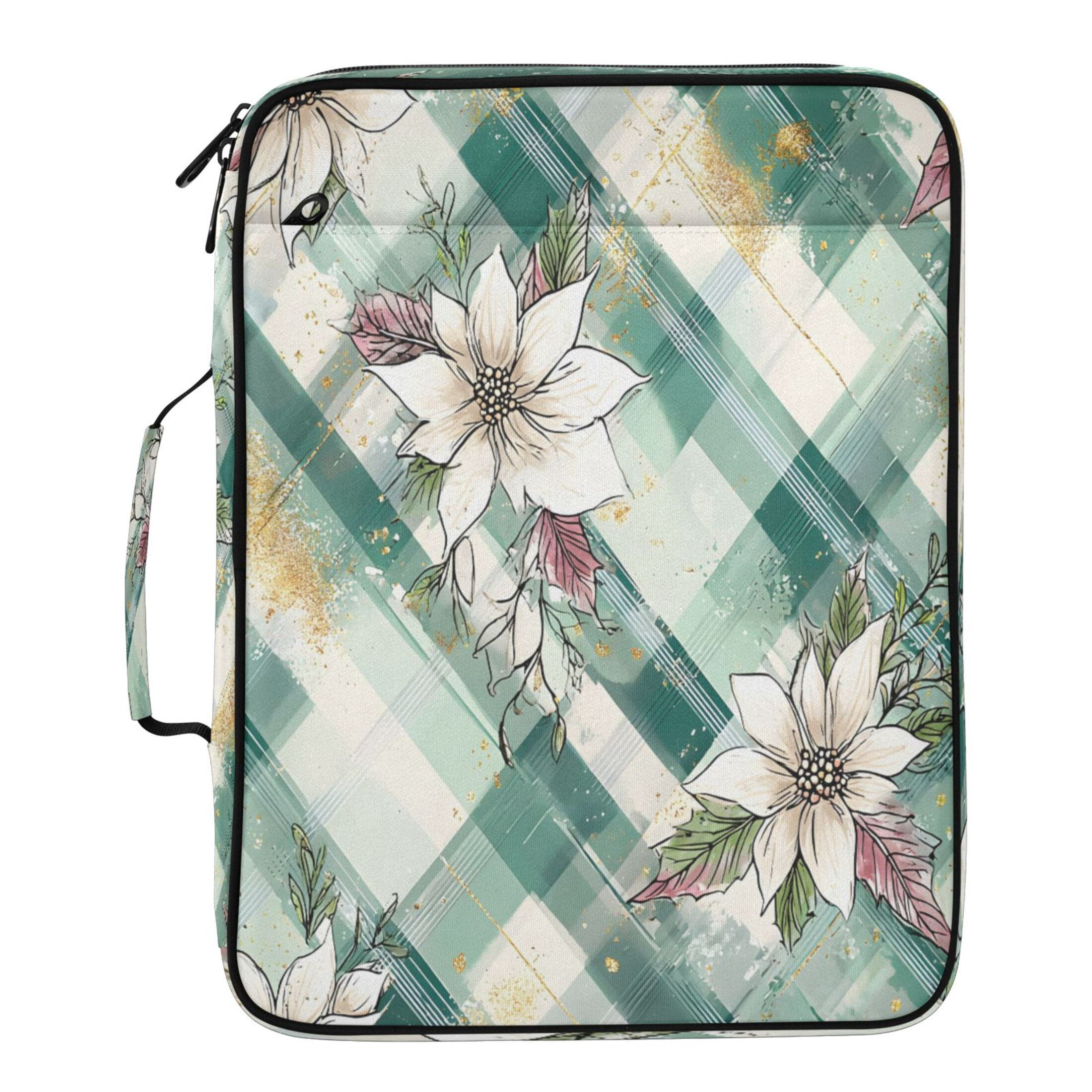 BZSMCE Flower Decorative Pattern Pattern Water-Resistant Filing Folder ...