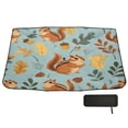 thumbnail image 1 of BZSMCE Foldable Car Windshield Sunshade Umbrella-Autumn Squirrel Pattern, 1 of 7