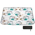 thumbnail image 1 of BZSMCE Foldable Car Windshield Sunshade Umbrella-Whimsical Dino Parade Pattern, 1 of 7
