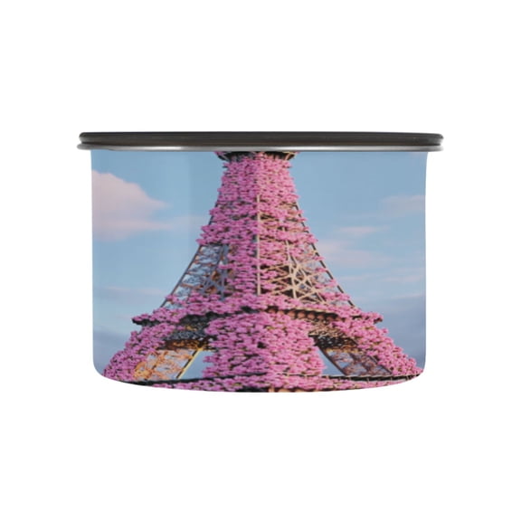 BZSMCE Food Storage Container 304 F Stainless Steel Containers Blossoming Landmark Printing