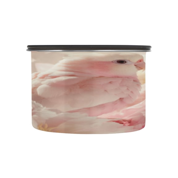 BZSMCE Food Storage Container 304 F Stainless Steel Containers Cotton Candy Serenity Printing