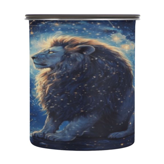 BZSMCE Food Storage Container 304 F Stainless Steel Containers Galactic Majesty Printing