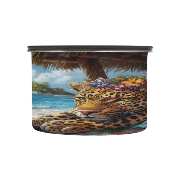 BZSMCE Food Storage Container 304 F Stainless Steel Containers Island King Printing