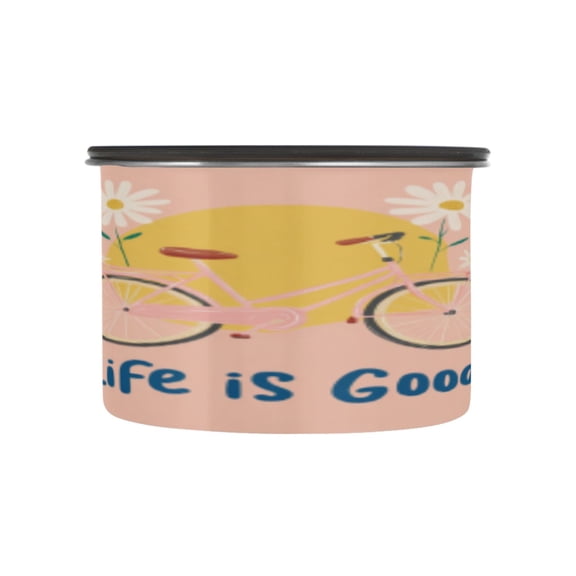 BZSMCE Food Storage Container 304 F Stainless Steel Containers Joy Ride Printing