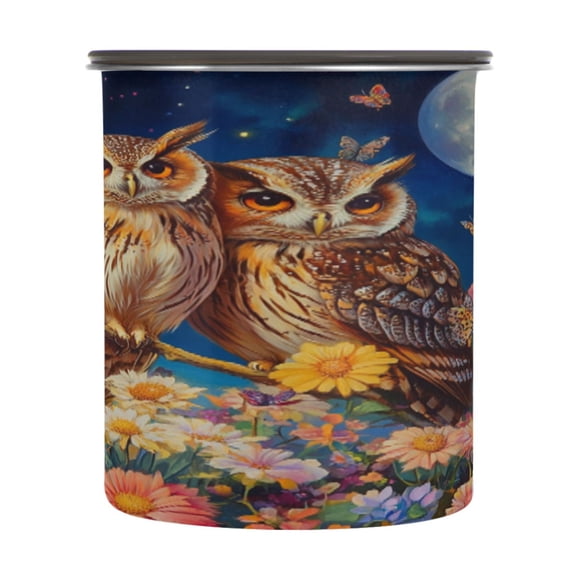 BZSMCE Food Storage Container 304 F Stainless Steel Containers Lavender Buzz Printing