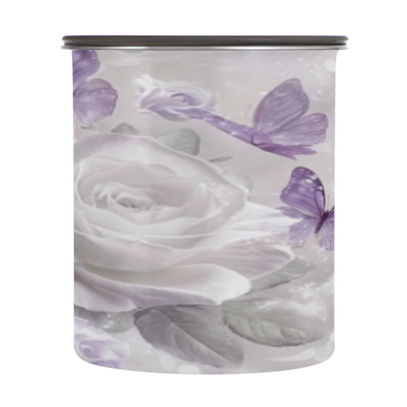 BZSMCE Food Storage Container 304 F Stainless Steel Containers Lavender Dream Printing