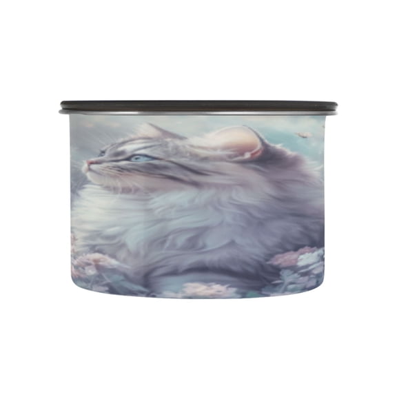 BZSMCE Food Storage Container 304 F Stainless Steel Containers Whispering Wings Printing