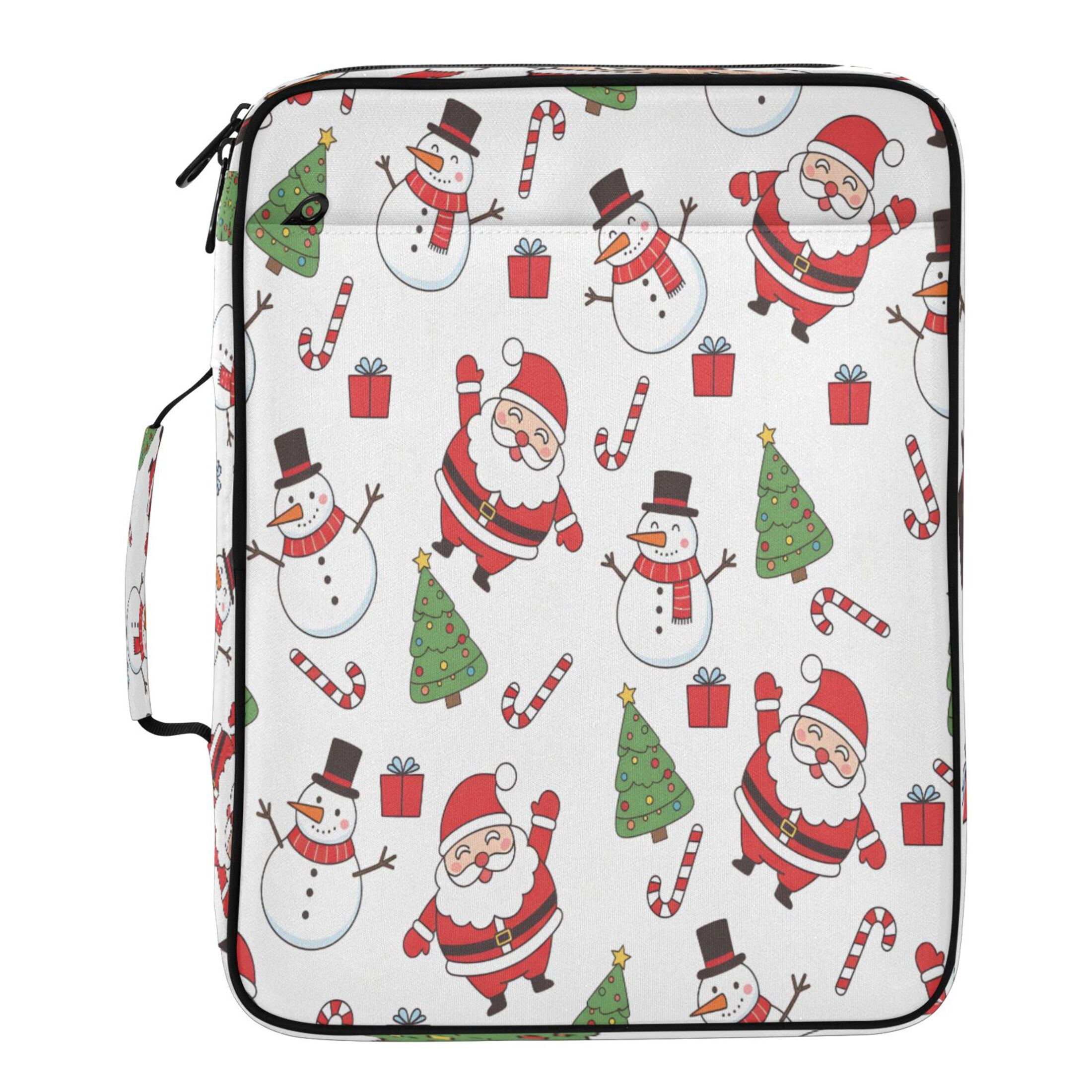 BZSMCE Gift Christmas Tree Santa Claus Snowman Pattern Pattern Water ...