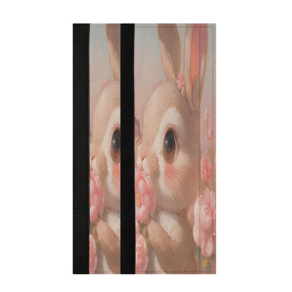 BZSMCE Kitchen Appliance Handle Covers For Fridge/Oven Handles-Blush Bloom Bunny Pattern