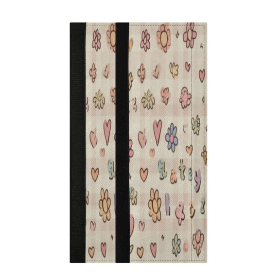 BZSMCE Kitchen Appliance Handle Covers For Fridge/Oven Handles-Cute Icons and Floral Pattern