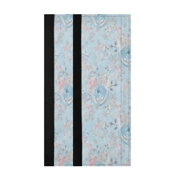 BZSMCE Kitchen Appliance Handle Covers For Fridge/Oven Handles-Frosted Florals Pattern