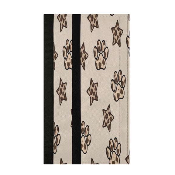 BZSMCE Kitchen Appliance Handle Covers For Fridge/Oven Handles-Leopard Paw Prints Pattern
