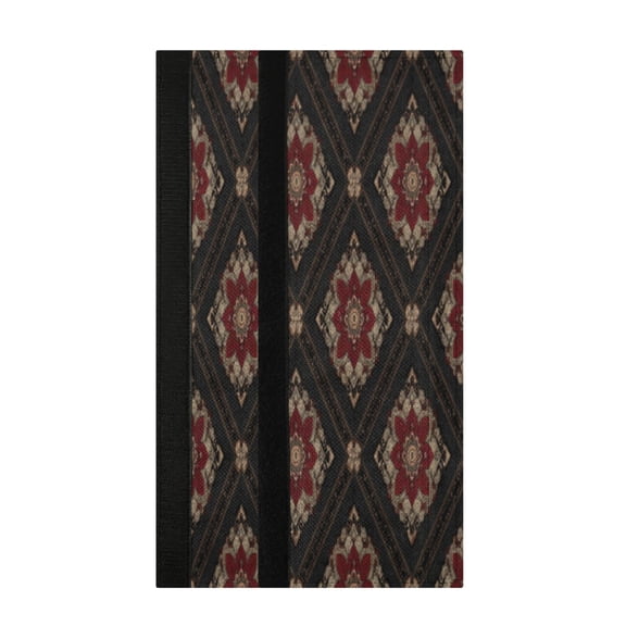 BZSMCE Kitchen Appliance Handle Covers For Fridge/Oven Handles-Vintage Ruby Lattice Pattern