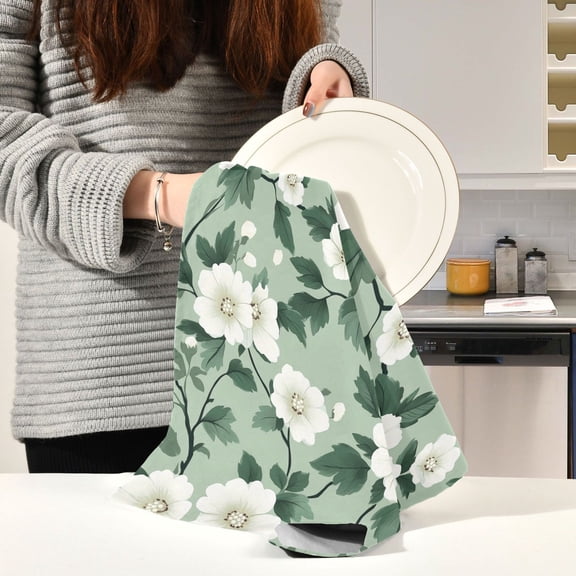 BZSMCE Kitchen Towels Creative 0_0 (38) Pattern Durable Kitchen Towel