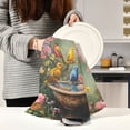 thumbnail image 1 of BZSMCE Kitchen Towels Creative Colorful Birds Pattern Durable Kitchen Towel, 1 of 7