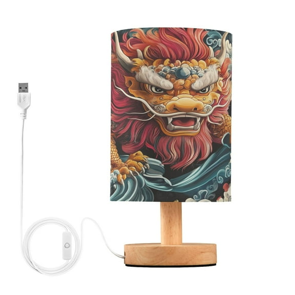 BZSMCE Lamp Modern Anger Dragon Creative Patter Night Light