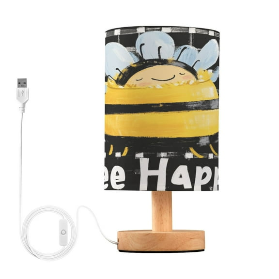 BZSMCE Lamp Modern Bee Sleeping Creative Patter Night Light