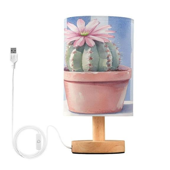 BZSMCE Lamp Modern Cactus in Pot Creative Patter Night Light