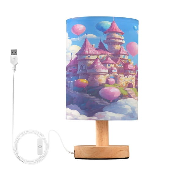 BZSMCE Lamp Modern Cartoon Candy Castle Creative Patter Night Light