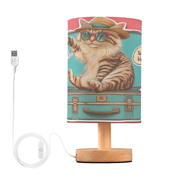 BZSMCE Lamp Modern Cat Site Box Creative Patter Night Light