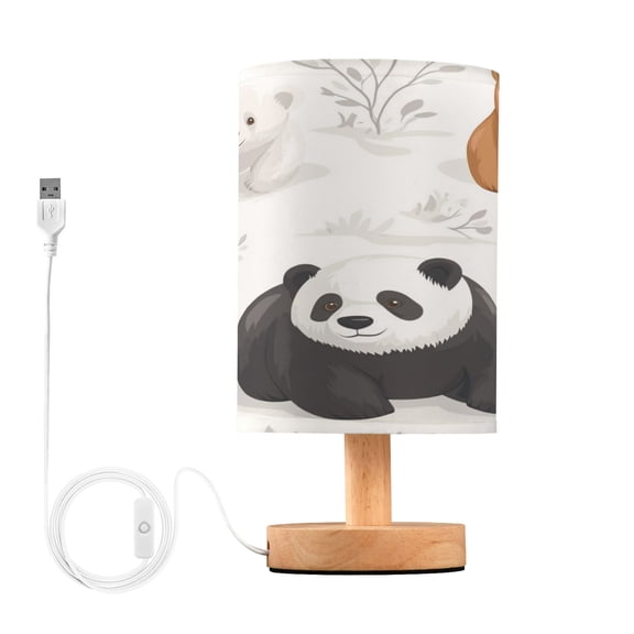 BZSMCE Lamp Modern Cute Bears Patern Creative Patter Night Light