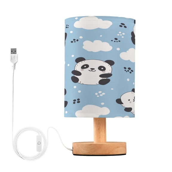 BZSMCE Lamp Modern Cute Panda Printing Creative Patter Night Light