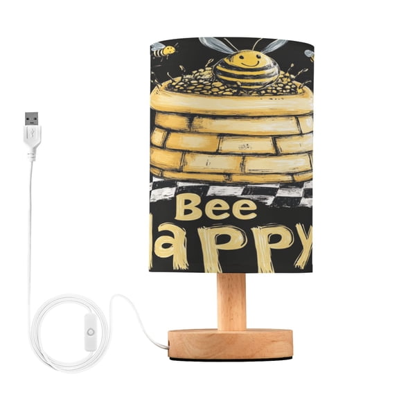 BZSMCE Lamp Modern Drawing Bee Pattern Creative Patter Night Light