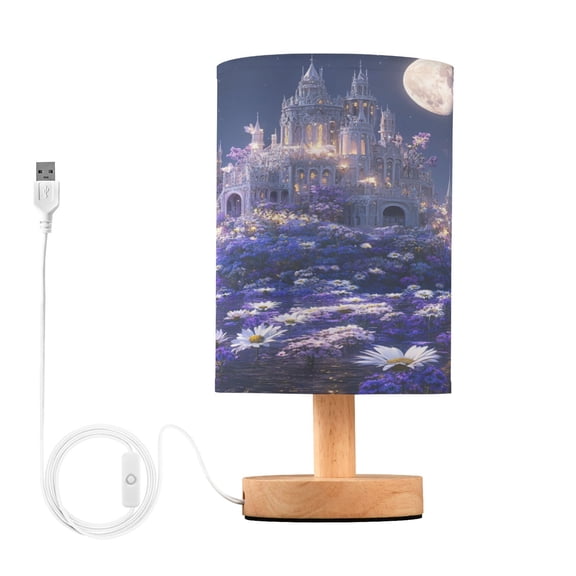 BZSMCE Lamp Modern Fantasy Palacel Painting Creative Patter Night Light