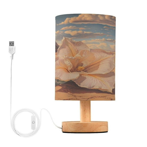 BZSMCE Lamp Modern Flower in Desert Creative Patter Night Light