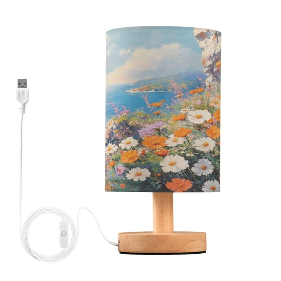 BZSMCE Lamp Modern Forals on The Edgs Creative Patter Night Light