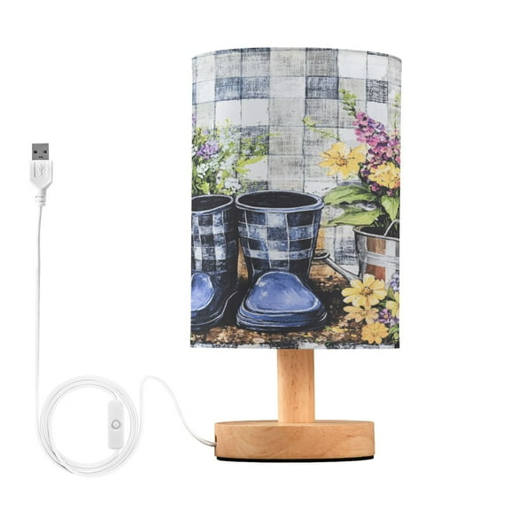 BZSMCE Lamp Modern Garden Piald Pattern Creative Patter Night Light