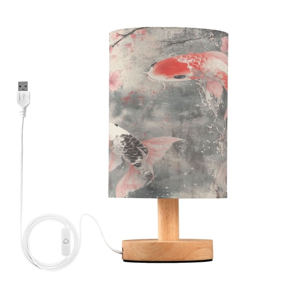 BZSMCE Lamp Modern Goldfishs Creative Patter Night Light