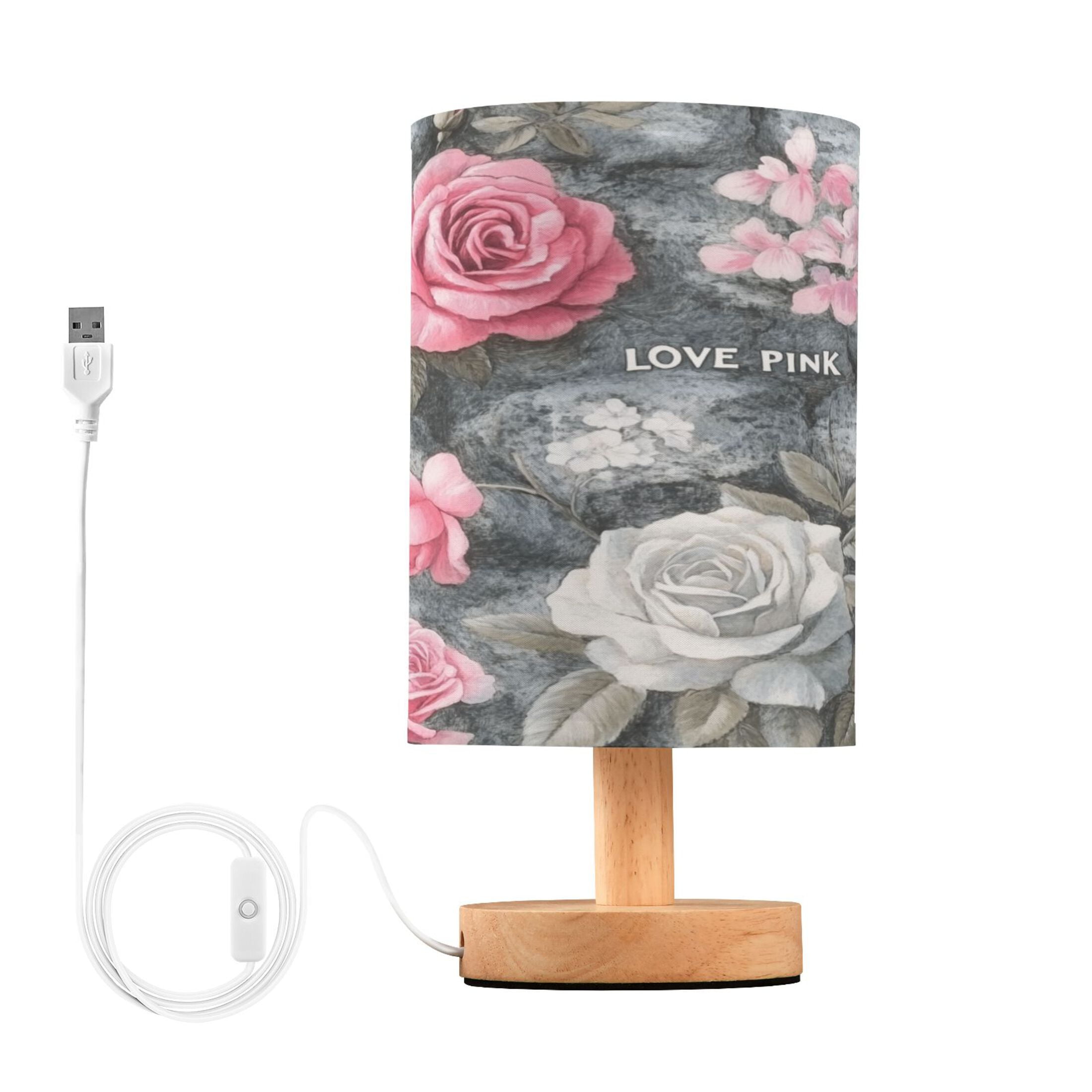 BZSMCE Lamp Modern Oil Rose Pattern Creative Patter Night Light
