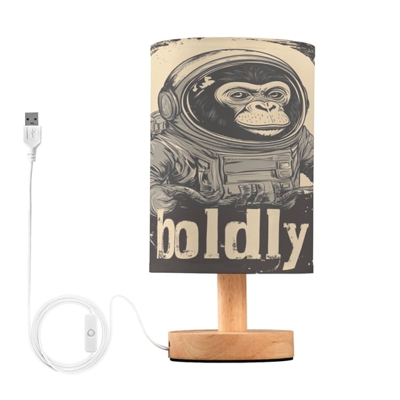 BZSMCE Lamp Modern Space Monkey Printing Creative Patter Night Light
