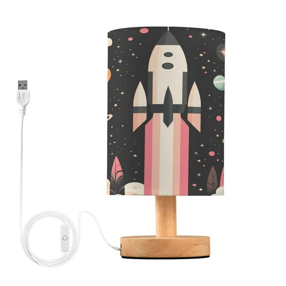 BZSMCE Lamp Modern Spaceship Pattern Creative Patter Night Light