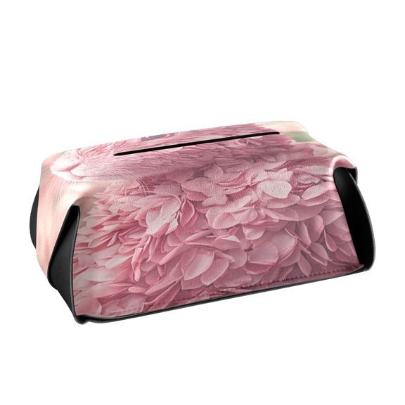 BZSMCE Leatehr Tissue Holders Cute Floral Dream Pattern Tissue box