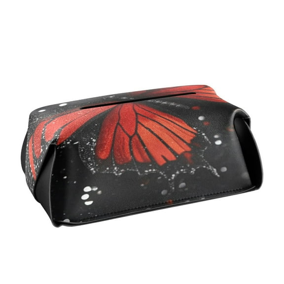 BZSMCE Leatehr Tissue Holders Cute Midnight Splendor Pattern Tissue box