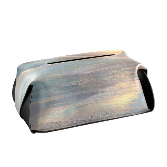 BZSMCE Leatehr Tissue Holders Cute Stellar Dreams Pattern Tissue box