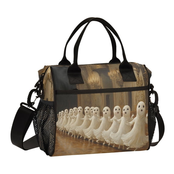 BZSMCE Lunch Bag Creative Group Ballet Cooler bag with Shoulder Strap