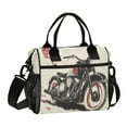 thumbnail image 1 of BZSMCE Lunch Bag Creative Route 66 Motorcycle Cooler bag with Shoulder Strap, 1 of 6