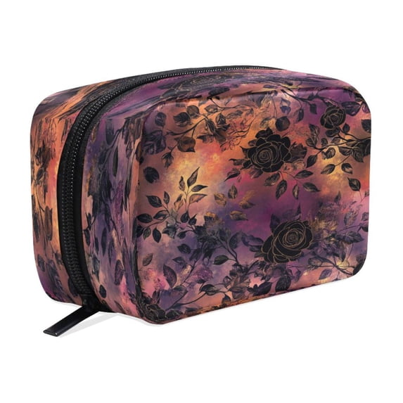 BZSMCE Makeup and Cosmetic Bag Women Simple Square Bag