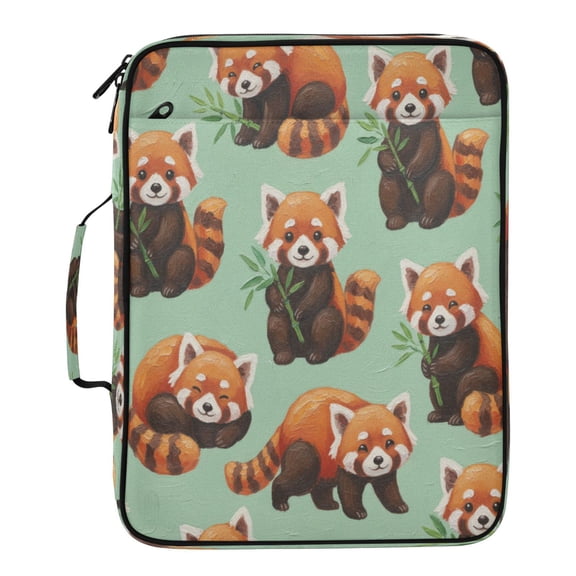 BZSMCE Pattern Water-Resistant Filing Folder Binder Organizer Keeper 1.2 Inch 3-Ring 7-Pocket Expanding File