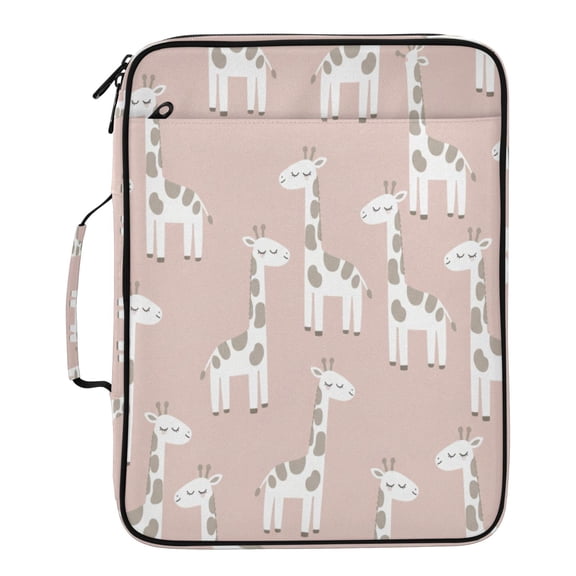 BZSMCE Pattern Water-Resistant Filing Folder Binder Organizer Keeper 1.2 Inch 3-Ring 7-Pocket Expanding File