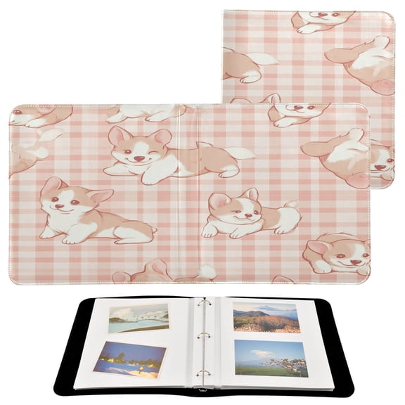 YAZAOO Photo Album Book Scrapbooking Corgis Cuddle Fest Printed Picture Album