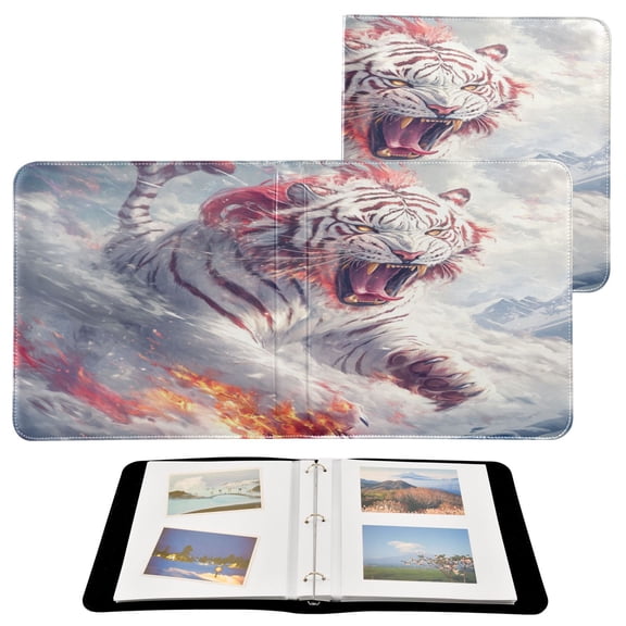 YAZAOO Photo Album Book Scrapbooking Fierce Snowstorm Printed Picture Album