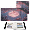 thumbnail image 1 of BZSMCE Photo Album Book Scrapbooking Pink Moon Pattern Printed Picture Album, 1 of 9