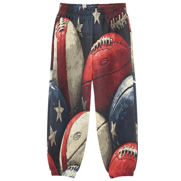 BZSMCE Rugby White Tile Tile Pattern Print Elastic Waist Jogger Pants Lightweight Wind Resistant Casual Athletic Trousers with Cuffed Ankles & Side Pockets