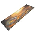 thumbnail image 1 of BZSMCE Runner Rug Classical Design Butterfly Serenade Style Modern Pattern 72x23.5in Indoor Washable Rug, 1 of 7