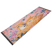 BZSMCE Runner Rug Classical Design Tender Fawn Embrace Style Modern Pattern 72x23.5in Indoor Washable Rug