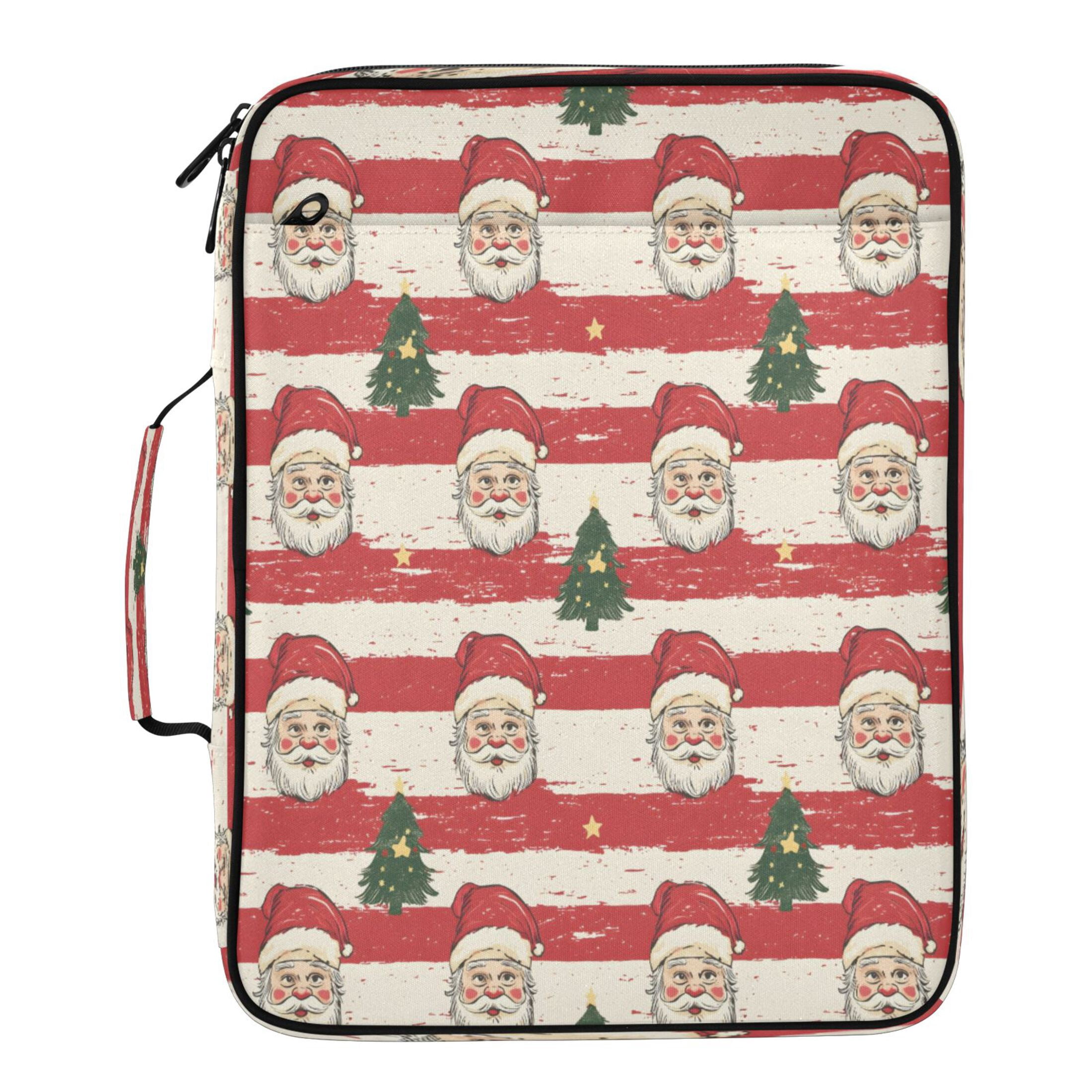 BZSMCE Santa Claus Christmas Tree Pattern Pattern Water-Resistant ...